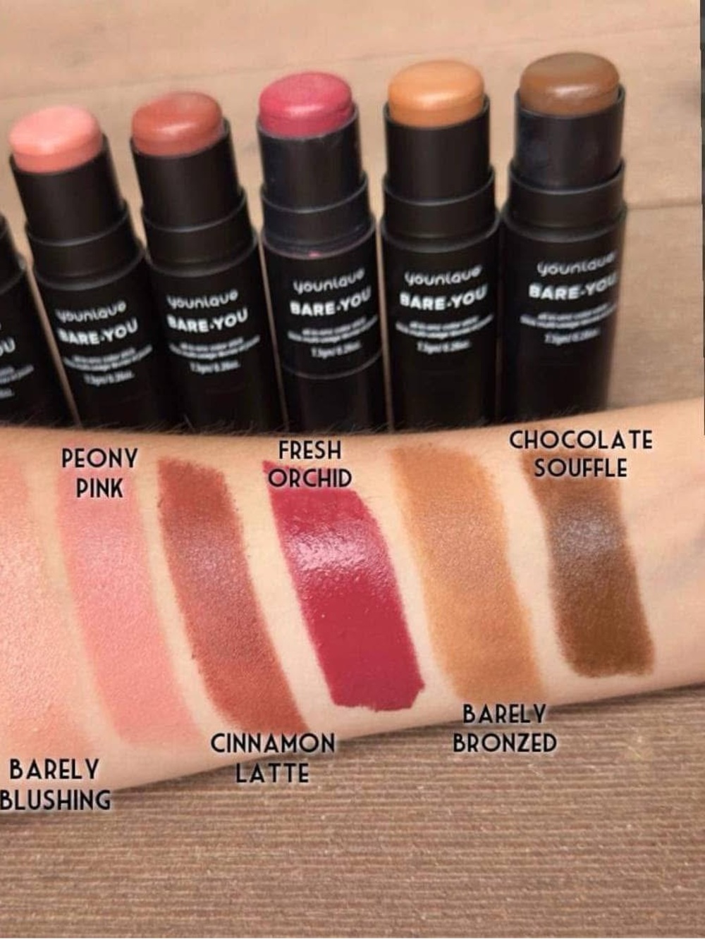 Younique All In One Color Stick Barely Bronzed